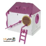 لانه-عروس-هلندی-سقف-شیبدار-بالگن-مخصوص-تخم-گذاری- بنفش