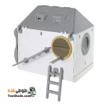 لانه-عروس-هلندی-سقف-شیبدار-بالگن-مخصوص-تخم-گذاری- طوسی