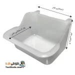 ظرف غذا پرنده سایز 6