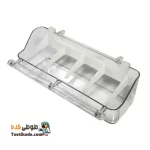 جادانی دانخوری حرفه ای پرنده – شفاف سایز متوسط سفید