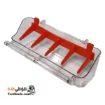 جادانی دانخوری حرفه ای پرنده – شفاف سایز متوسط قرمز