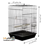 قفس-طوطی-و-عروس-هلندی-مدل-1033