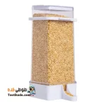 دانخوری عروس هلندی مدل جاوا مخصوص نصب بیرون قفس پرندگان زینتی