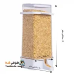 دانخوری عروس هلندی مدل جاوا مخصوص نصب بیرون قفس پرندگان زینتی