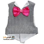 لباس دامادی عروس هلندی-مشکی چهارخانه