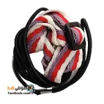 پوشک عروس هلندی – پوشک پرندگان زینتی-سفید-قرمز-بنفش